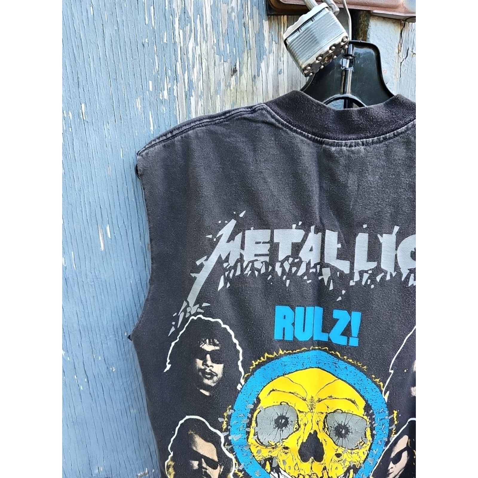 Vintage VINTAGE Metallica Tour Shirt 1992 XL Xl Sad But True Sold Out Double-Sided Crew Neck Short Sleeve Black Cotton Men 90s Rock Size US XL / EU 56 / 4 - 7 Thumbnail