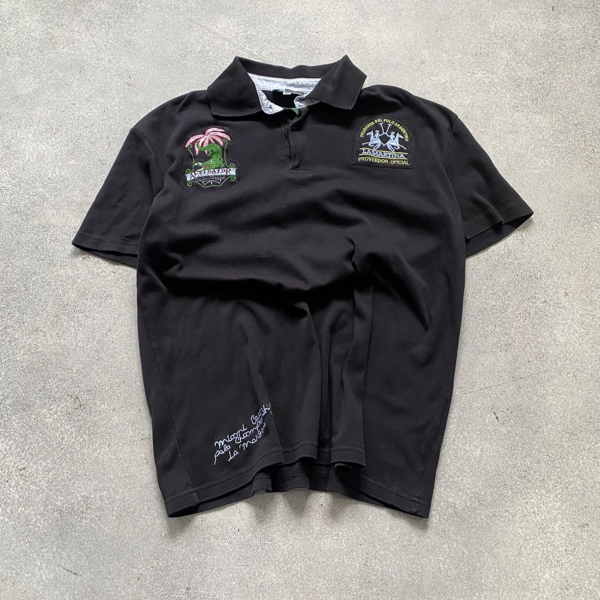 La Martina LA MARTINA POLO ARGENTINA VINTAGE CLASSIC POLO SHIRT Size US XL / EU 56 / 4 - 1 Thumbnail
