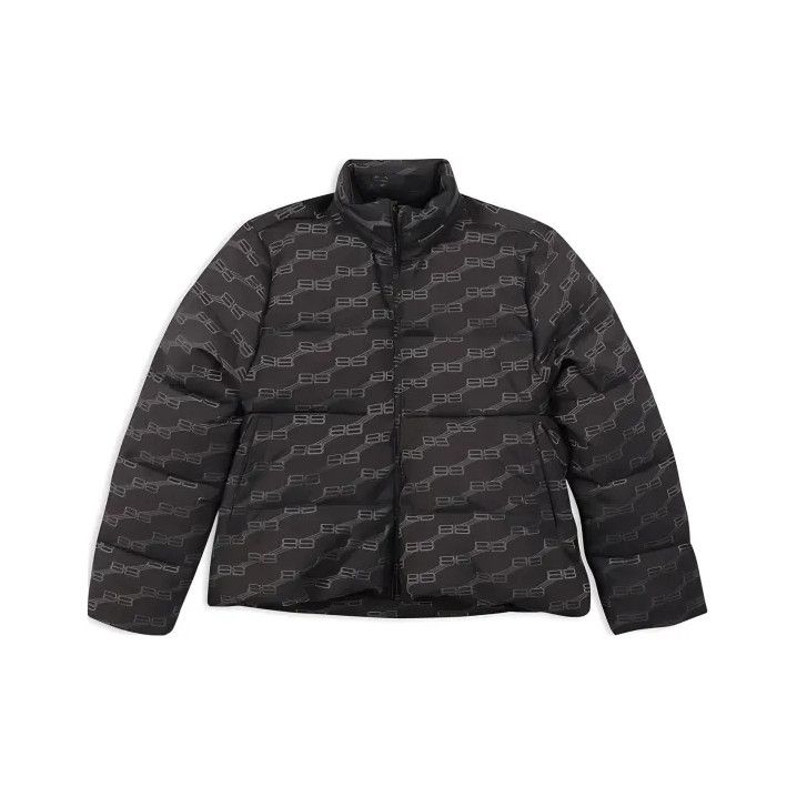 Balenciaga Balenciaga SS23 Printed Long Sleeve Puffer Jacket Size US M / EU 48-50 / 2 - 1 Thumbnail