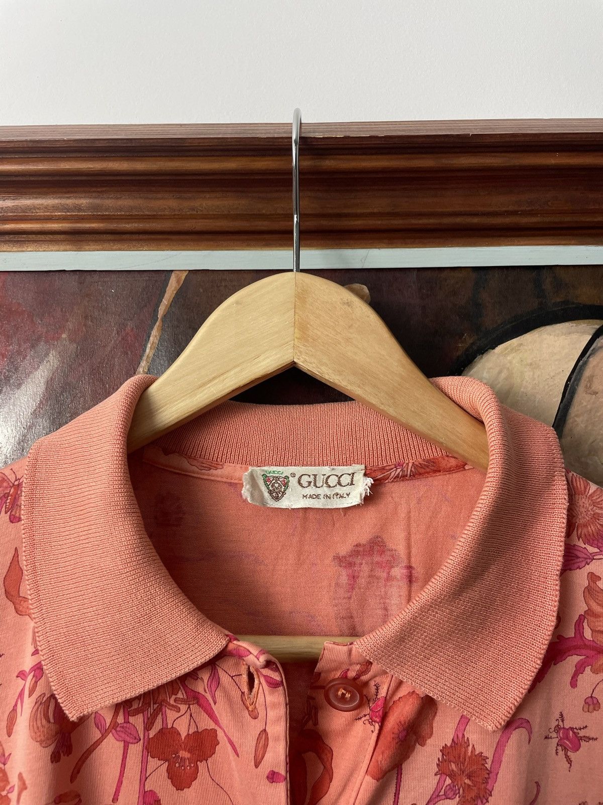 Gucci Vintage 80s Gucci Polo Dress Oversize Women Designer Italy Size L / US 10 / IT 46 - 6 Thumbnail