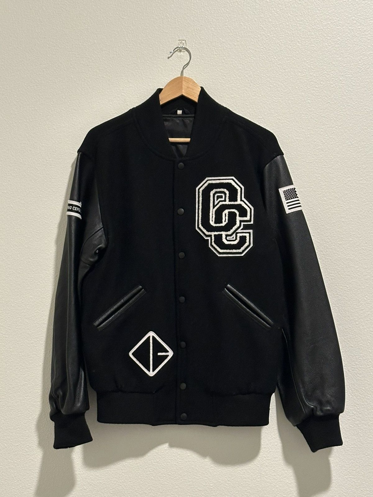 Opening Ceremony Opening Ceremony Varsity Letterman Jacket Black Size Large Size US L / EU 52-54 / 3 - 1 Thumbnail