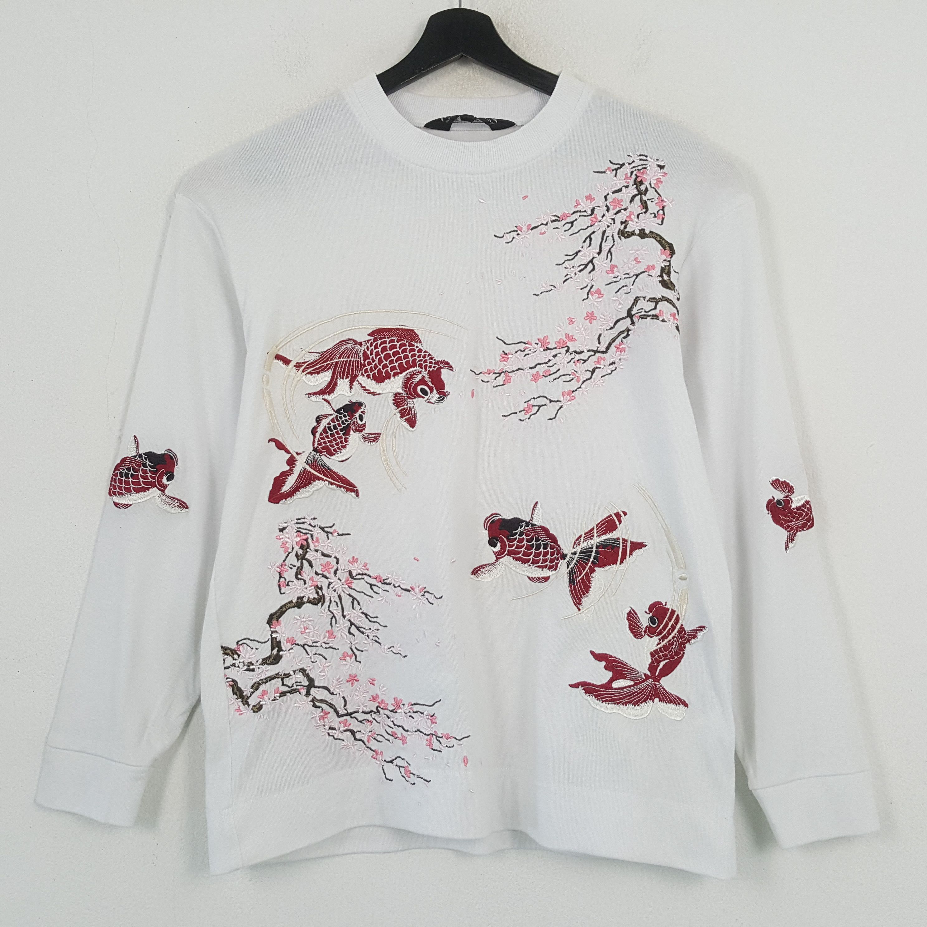 Japanese Brand JAPANESE BRAND Sukajan Art Style Sweatshirt C292N6 Size US S / EU 44-46 / 1 - 1 Thumbnail