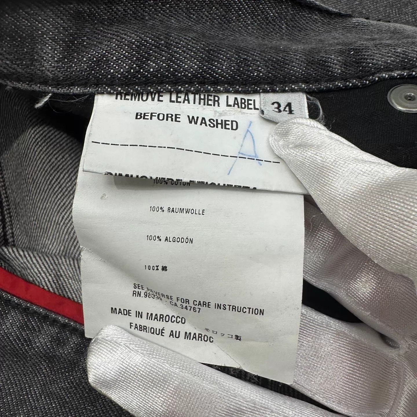 Prada Prada Washed Jeans 34 99 New Size US 34 / EU 50 - 5 Thumbnail