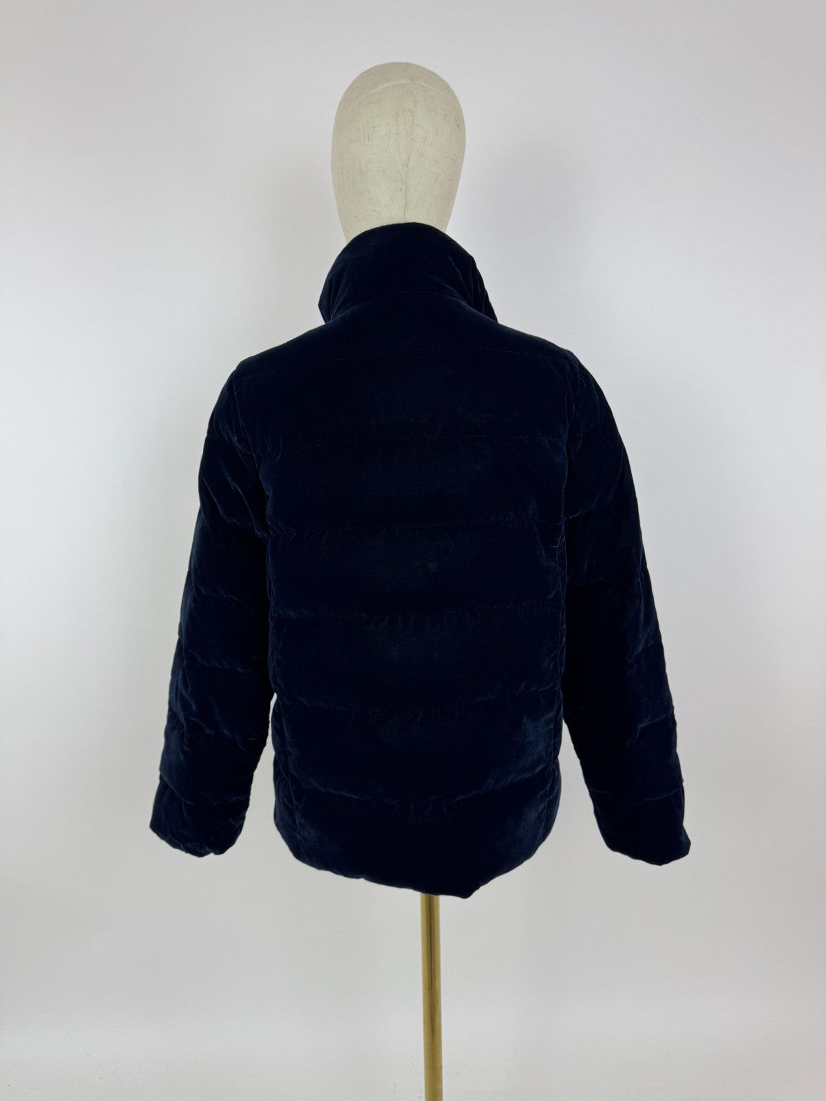 Massimo Dutti Massimo Dutti Down Jacket Veluer Puffer Short JKT Womens Size S / US 4 / IT 40 - 3 Thumbnail