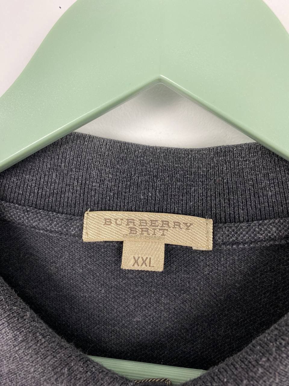 Burberry Burberry Brit Logo Long Sleeve Polo Shirt like Ralph Size US XL / EU 56 / 4 - 7 Thumbnail