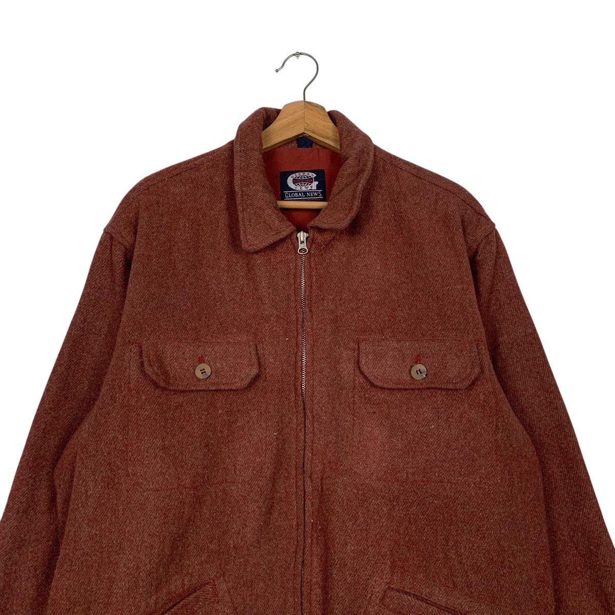 Japanese Brand Japanese Brand Global News Jacket Size US L / EU 52-54 / 3 - 2 Thumbnail