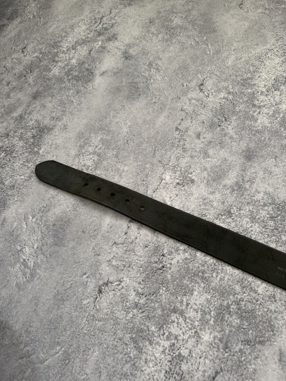 Diesel Vintage Diesel Leather Belt Big Logo 90s Y2K Size ONE SIZE - 6 Thumbnail
