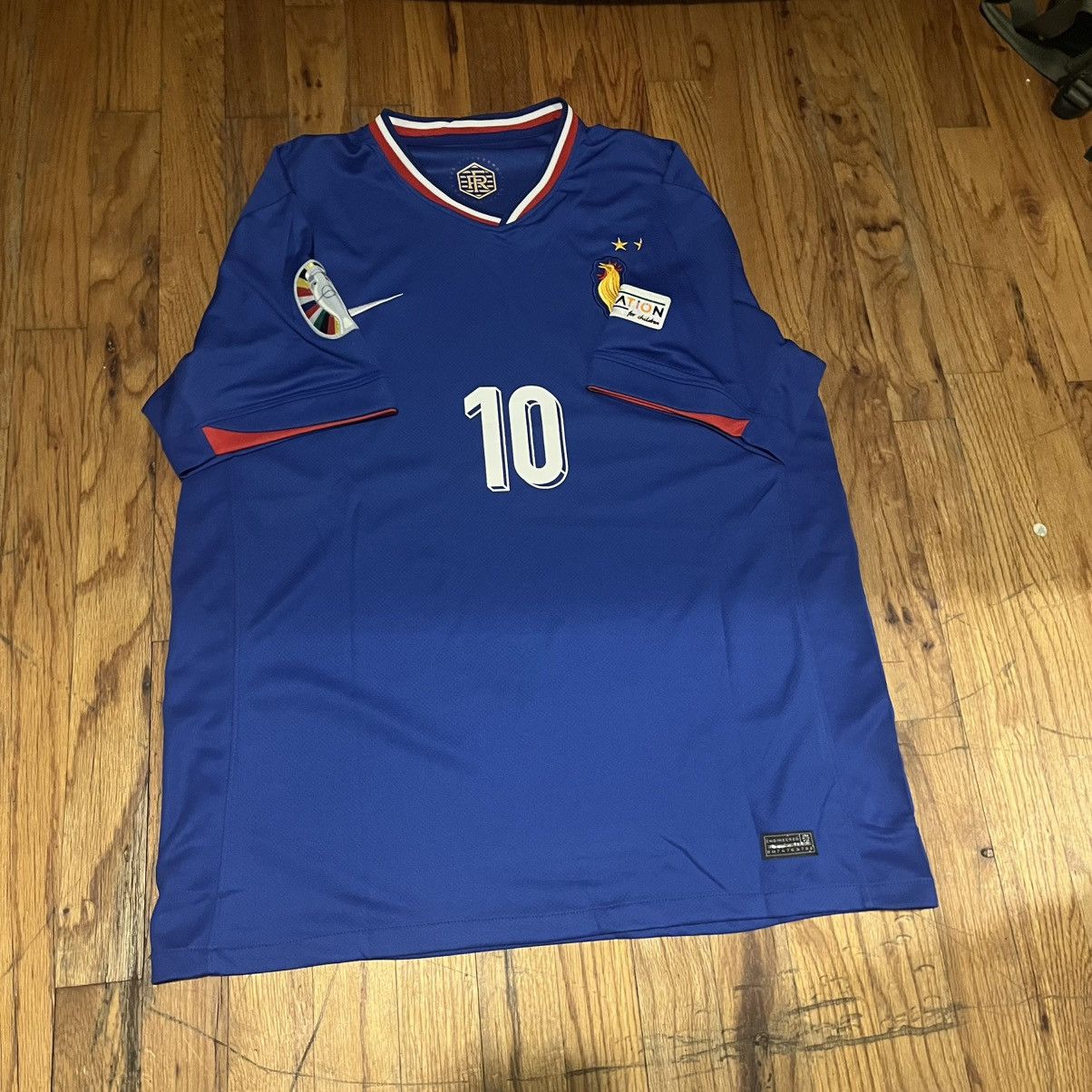 Nike France Mbappe 10 Size US XL / EU 56 / 4 - 1 Thumbnail