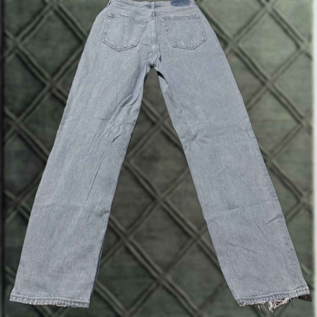 Abercrombie & Fitch Abercrombie & Fitch The Dad Jeans Women's Blue Denim Classic Button Fly 4 Size 27" / US 4 / IT 40 - 1 Thumbnail