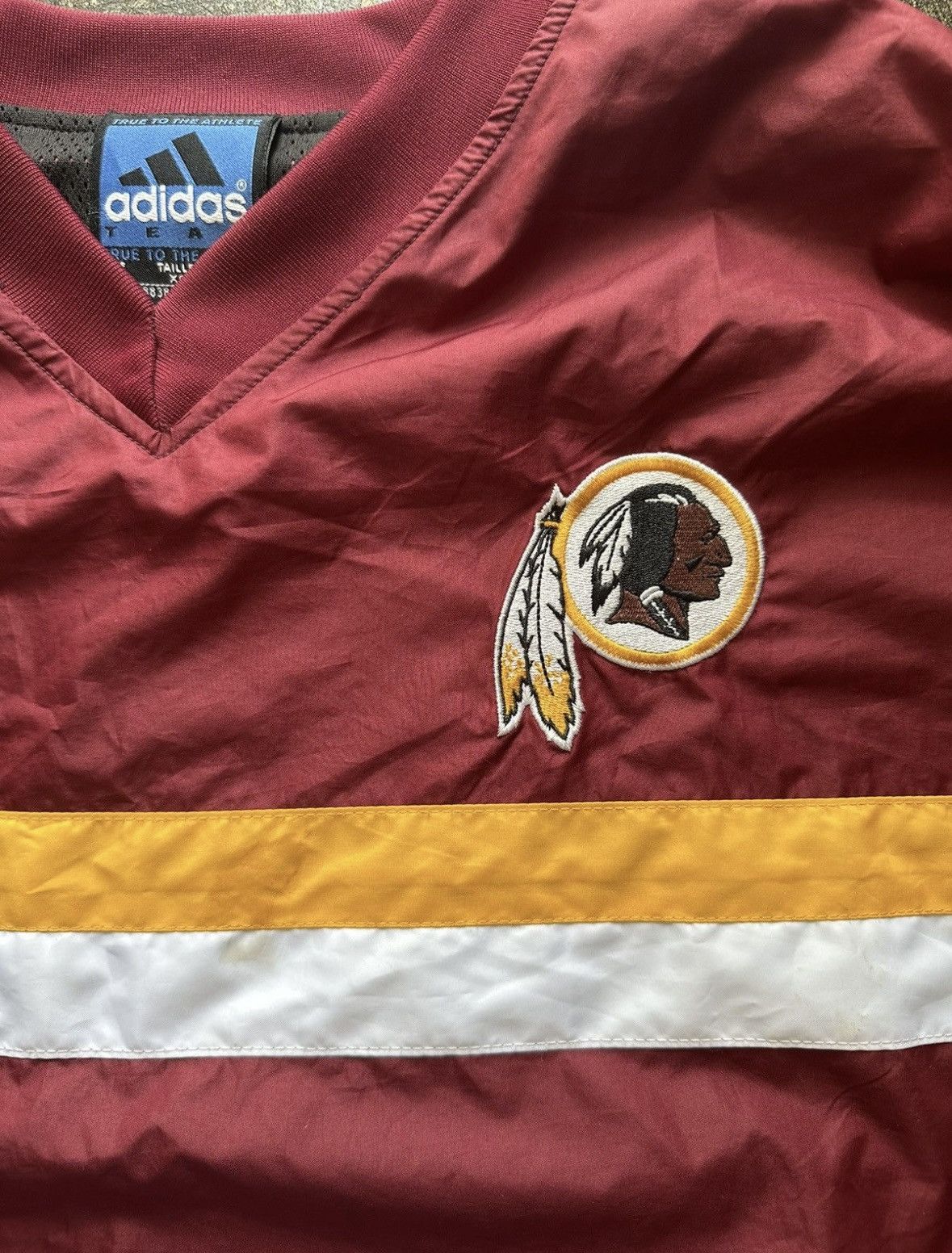 Adidas × NFL × Vintage Vintage Washington Redskins Pullover Size US XL / EU 56 / 4 - 4 Thumbnail