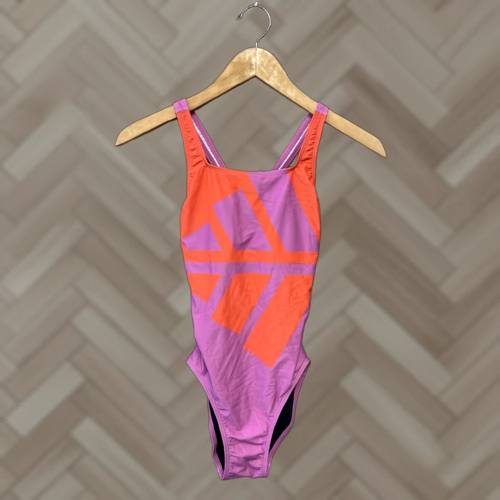 Adidas Adidas Originals One Piece Swimwear Women’s Halter Pink Nylon Logo Beach Sports Cheeky 0 A Adjustable Water-Repellent Stretch Mens? Wait. Size ONE SIZE - 1 Thumbnail