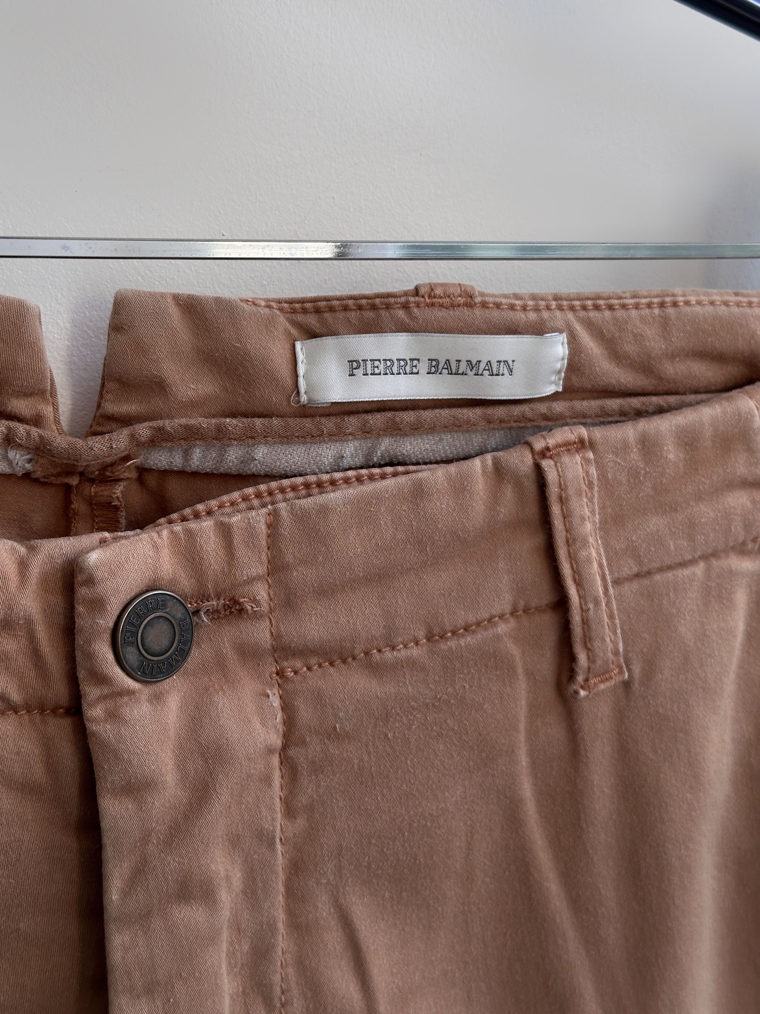 Pierre Balmain Pierre Balmain Beige Casual Pants Size US 36 / EU 52 - 9 Thumbnail