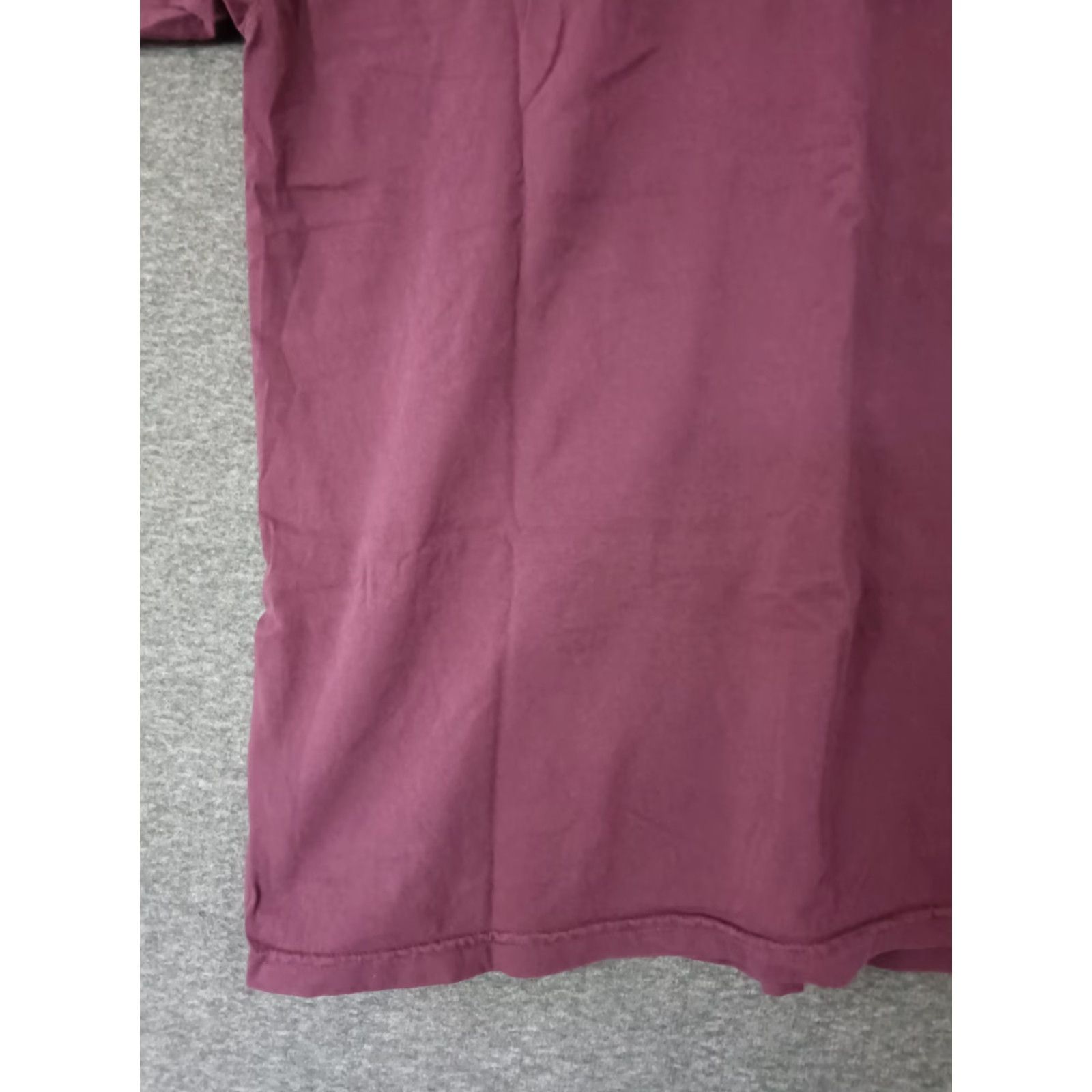 Comfort Colors Comfort Colors Shirt Mens 4XL Burgundy 100% Cotton Short Sleeve Heavy Fabric Size US XXL / EU 58 / 5 - 7 Thumbnail