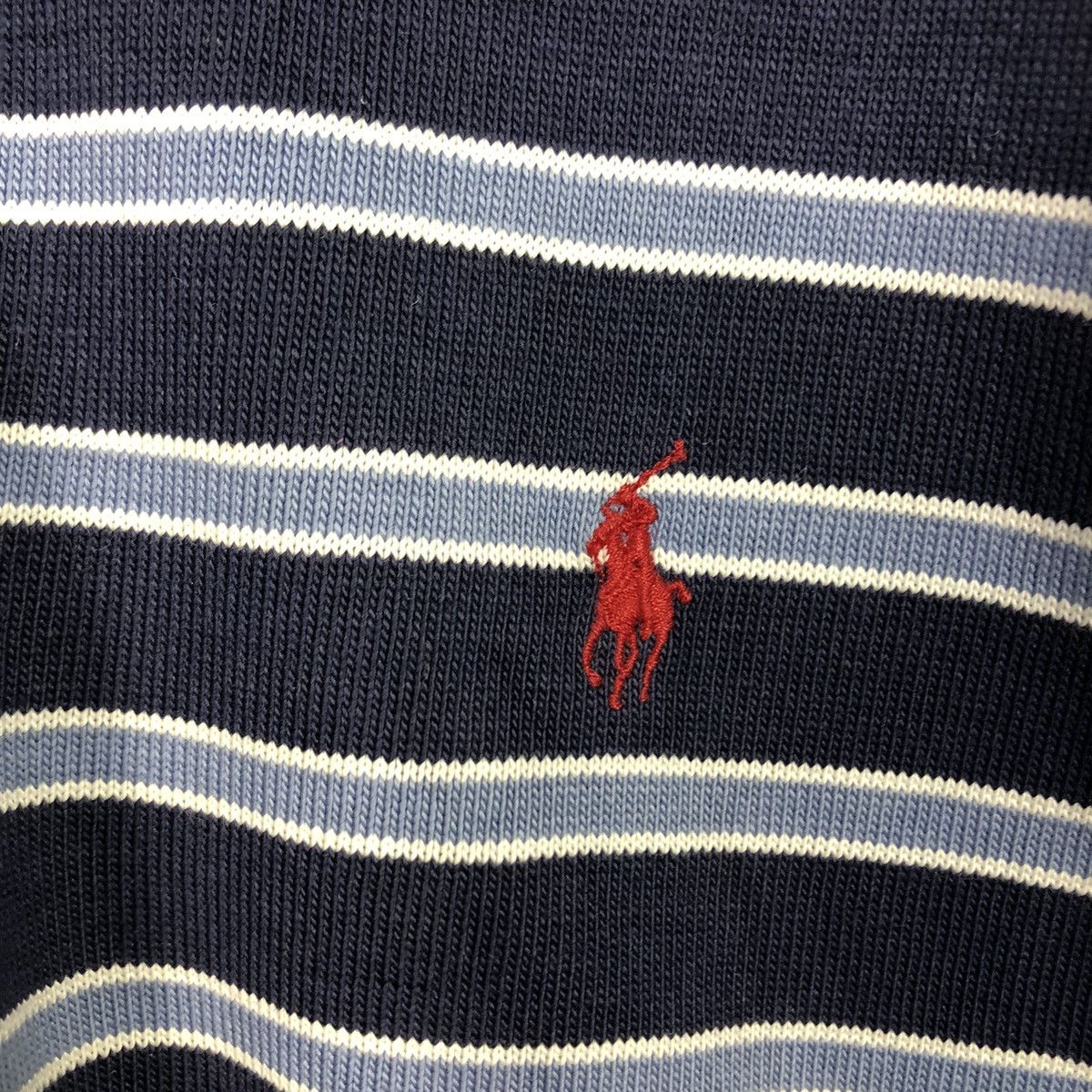 Polo Ralph Lauren Polo Ralph Lauren Old School Rugby Striped Design Collogue Size US M / EU 48-50 / 2 - 13 Thumbnail