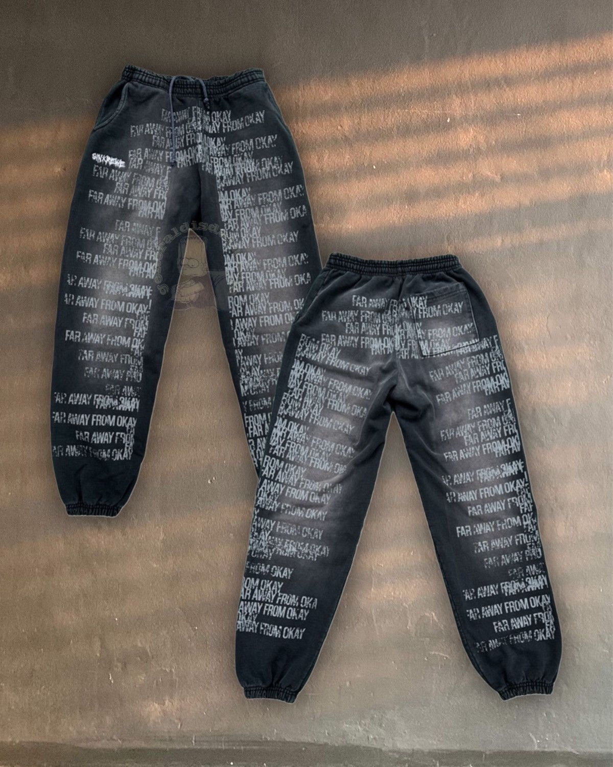 G59 Records × STAFF WORKFORCE sin krewe chetta far away from ok sweatpants distressed ftp Size US 34 / EU 50 - 17 Thumbnail