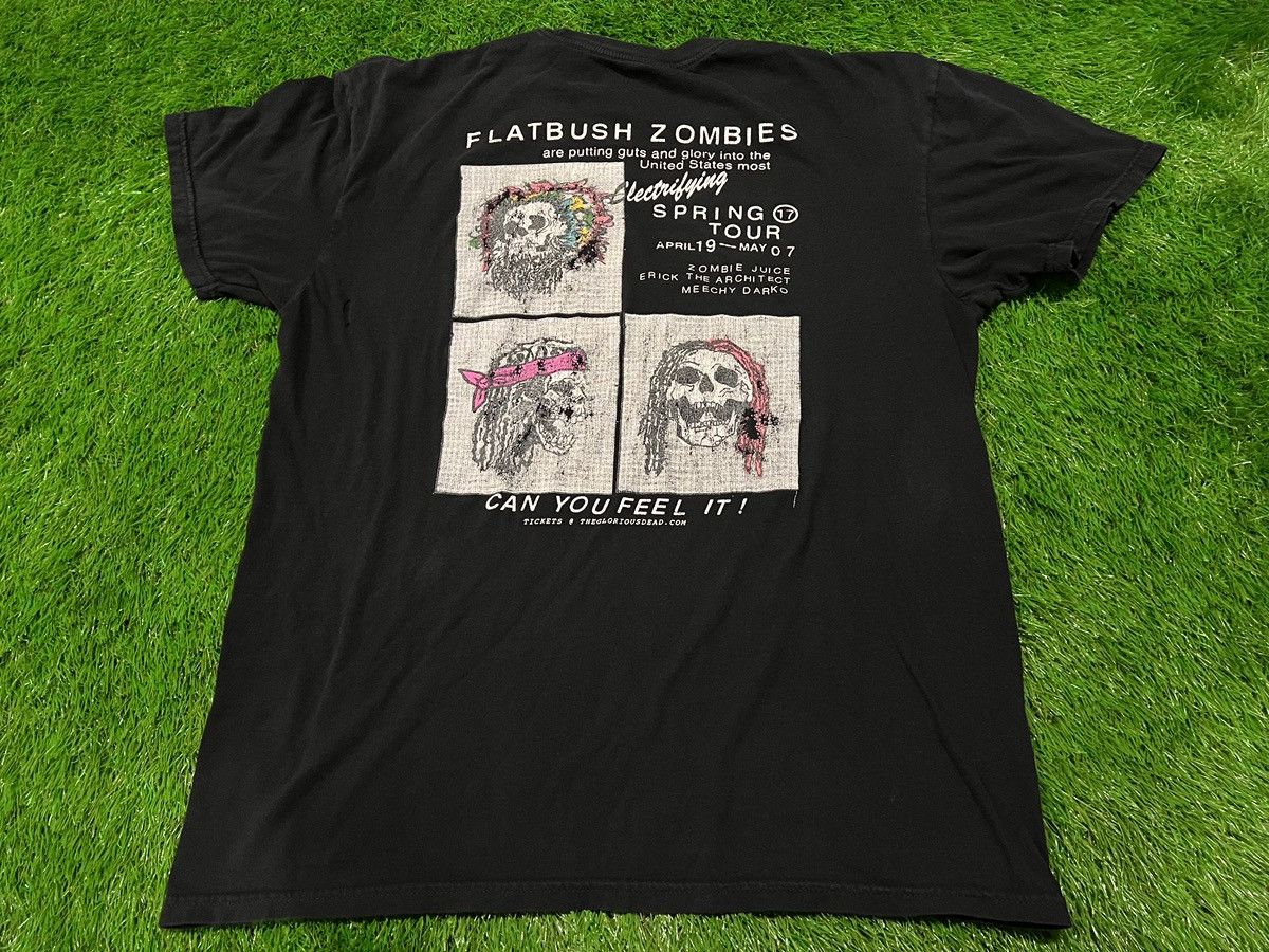 Band Tees × Flatbush Zombies Official Flatbush Zombies - 2017 Electrifying Spring Tour Size US L / EU 52-54 / 3 - 1 Thumbnail
