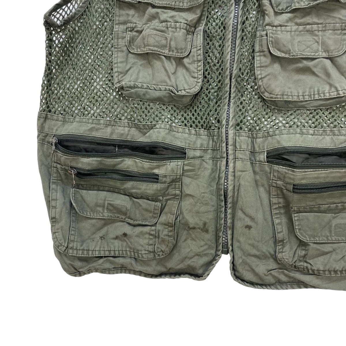 Japanese Brand Vintage Japanese Brand Mesh Vest Jacket Size US M / EU 48-50 / 2 - 3 Thumbnail