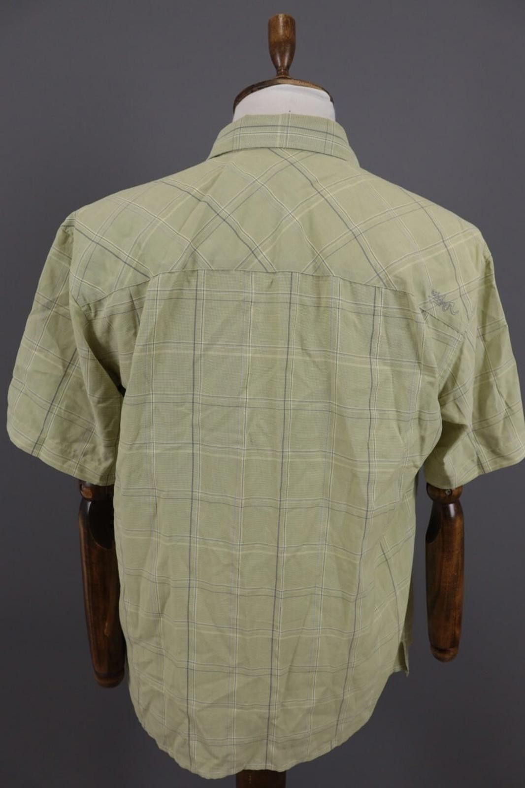 Quiksilver Quiksilver Hiking Green Check Pocket Outdoor Shirt Size L Size US L / EU 52-54 / 3 - 11 Thumbnail