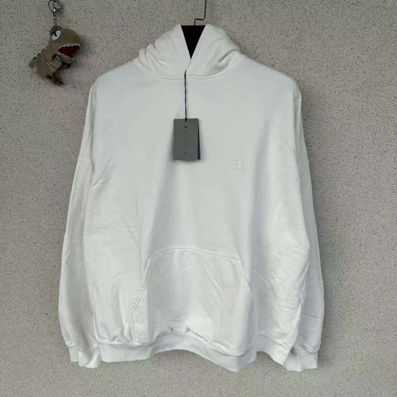 Balenciaga Balenciaga Hoodie with small logo and double hook Size US XL / EU 56 / 4 - 1 Thumbnail
