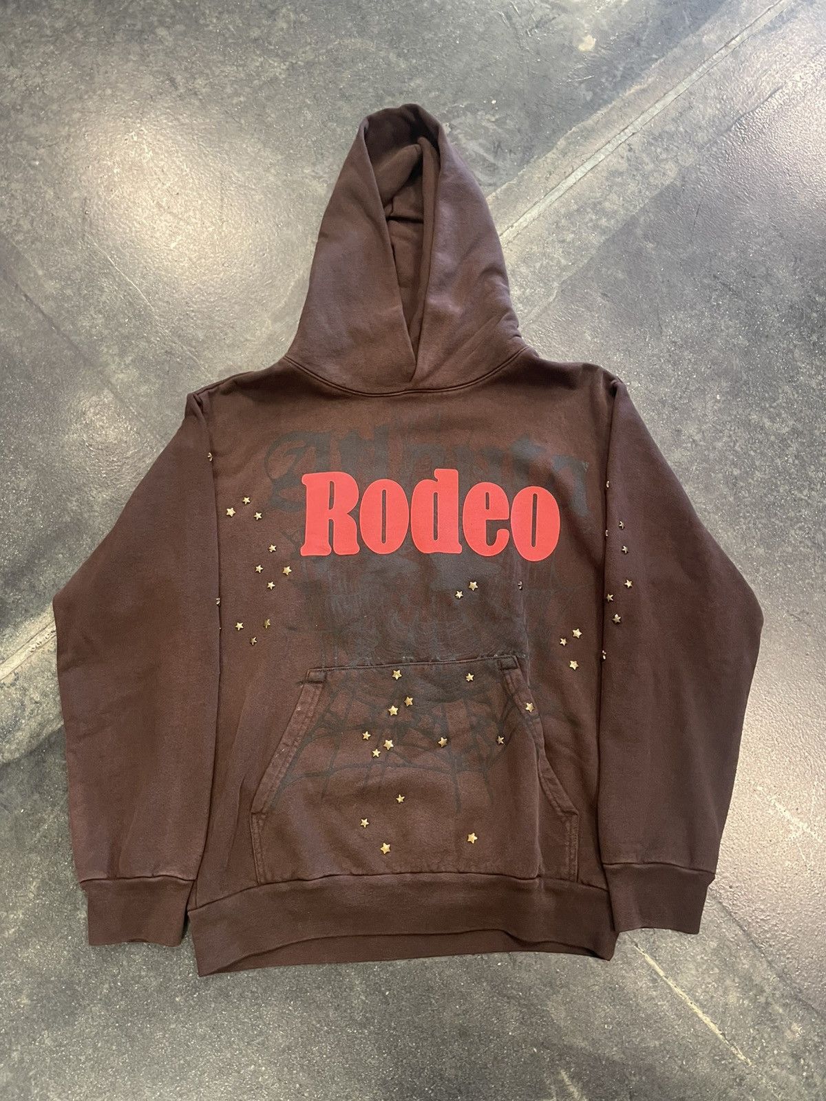 Sp5der × Travis Scott Sp5der x Cactus Jack Days Before Rodeo Hoodie Size US S / EU 44-46 / 1 - 1 Thumbnail