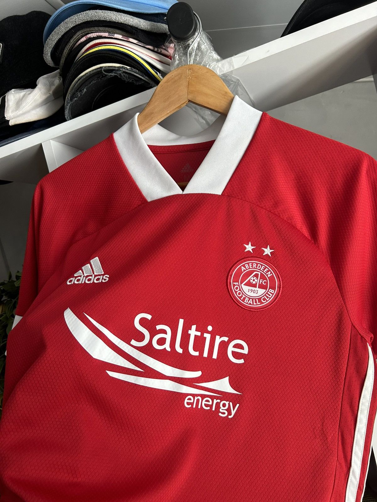 Adidas Aberdeen adidas away jersey shirt 2020/21 Size US M / EU 48-50 / 2 - 2 Thumbnail