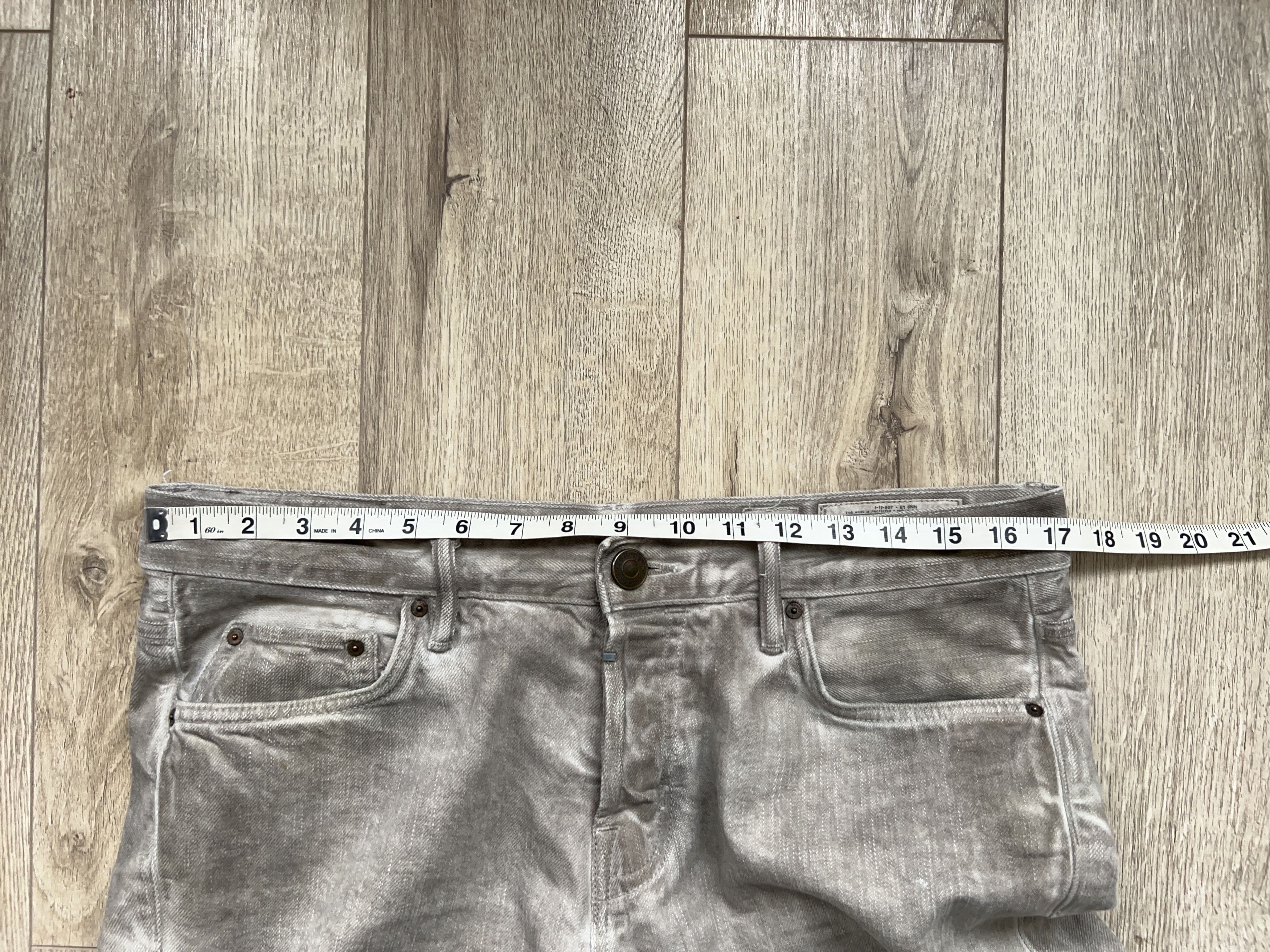 Allsaints Tumble Iggy Washed Cotton Denim Pants Jeans Everyday Size 32 Size US 32 / EU 48 - 10 Thumbnail