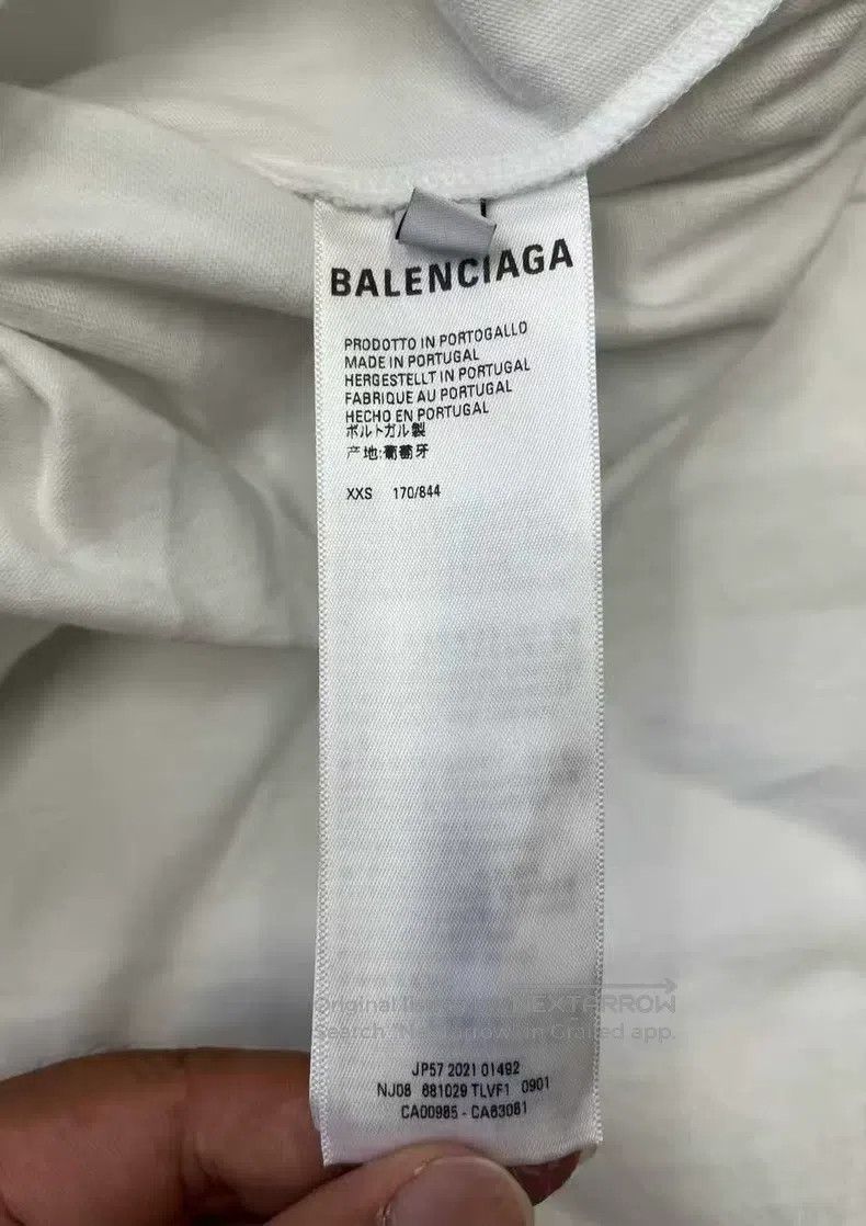 Balenciaga Balenciaga White and pink jelly letter logo faux two-piece Size US XXS / EU 40 - 4 Thumbnail