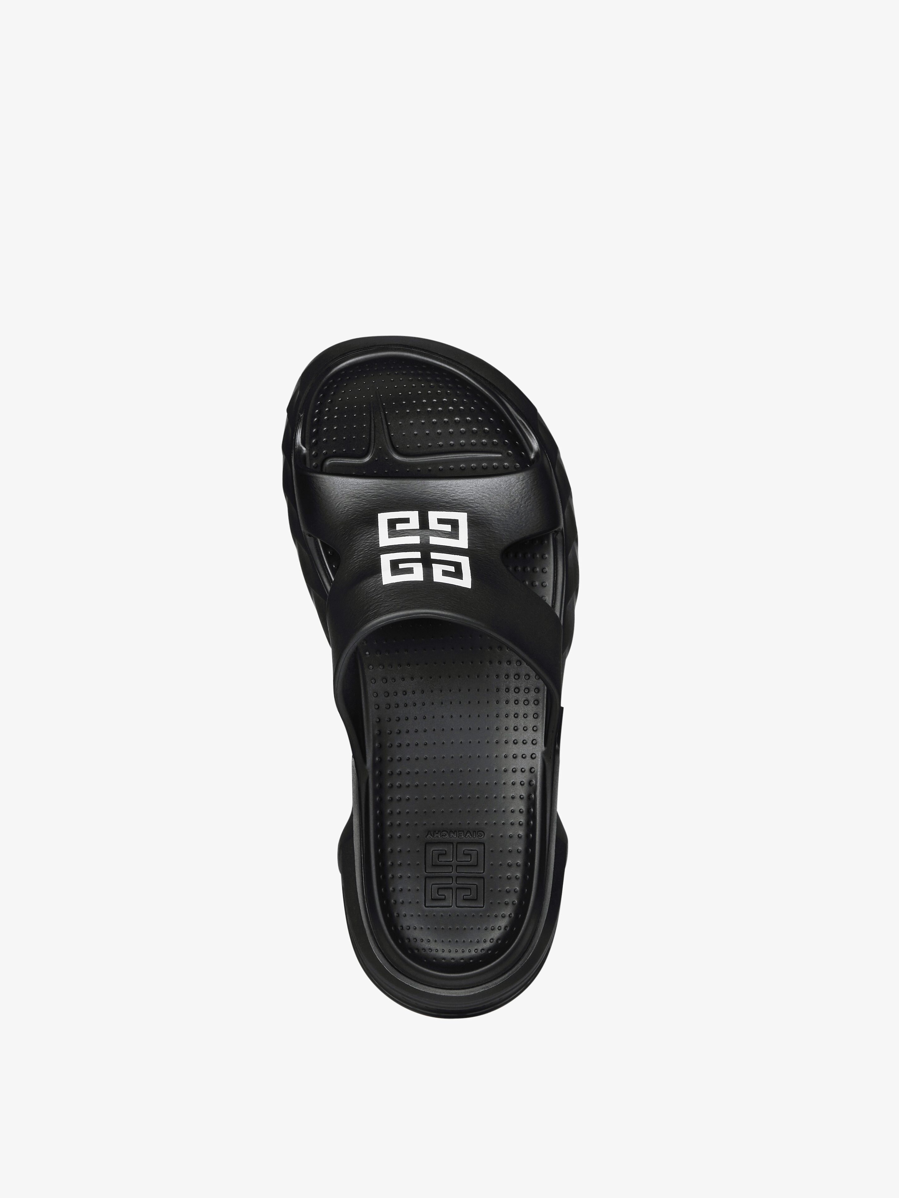 Givenchy o1w1db10925 Marshmallow Slider Sandals in Black Size US 11 / EU 44 - 4 Thumbnail