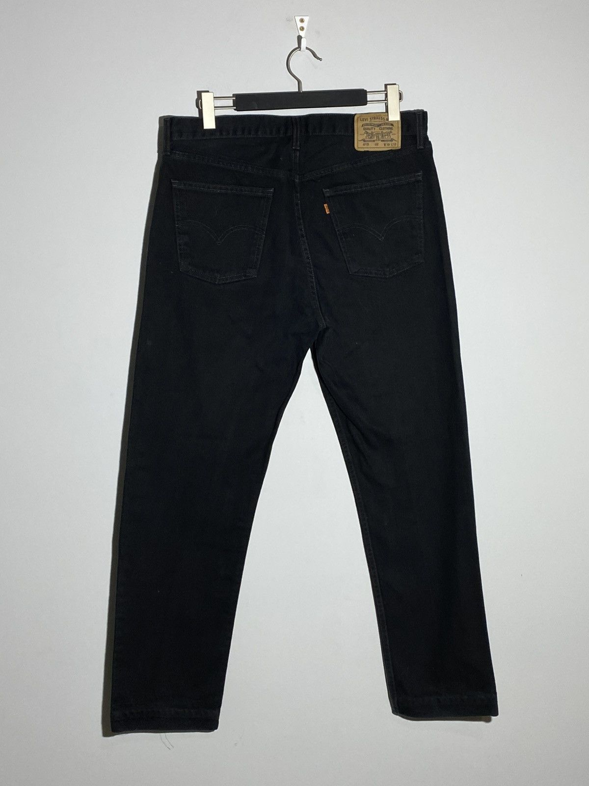 Levi's Vintage 90s Levi's 615 Black Denim Jeans Size US 38 / EU 54 - 2 Thumbnail