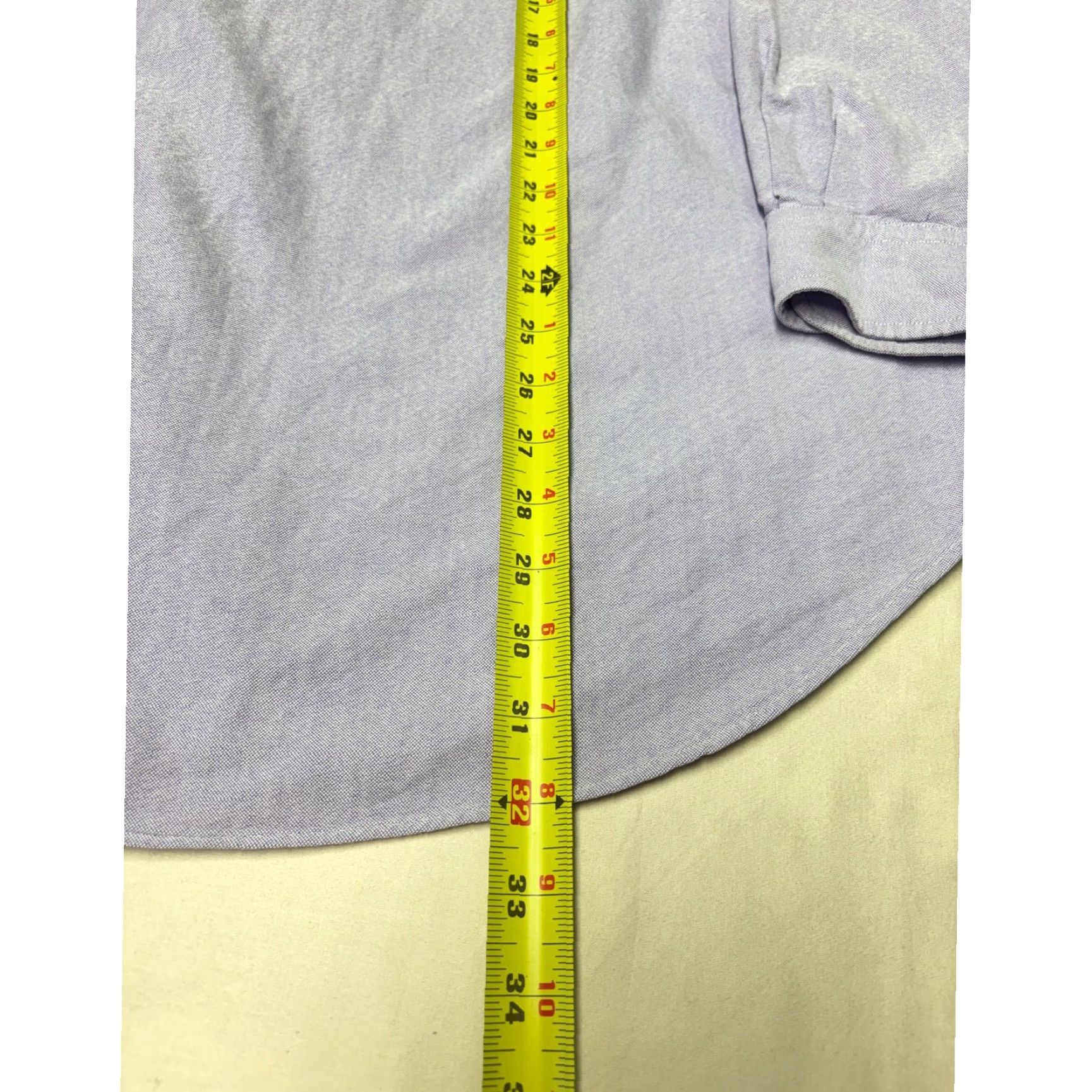Ralph Lauren Ralph Lauren Classic Fit Oxford Shirt Mens XL Blue Long Sleeve Button-Down Size US XL / EU 56 / 4 - 7 Thumbnail