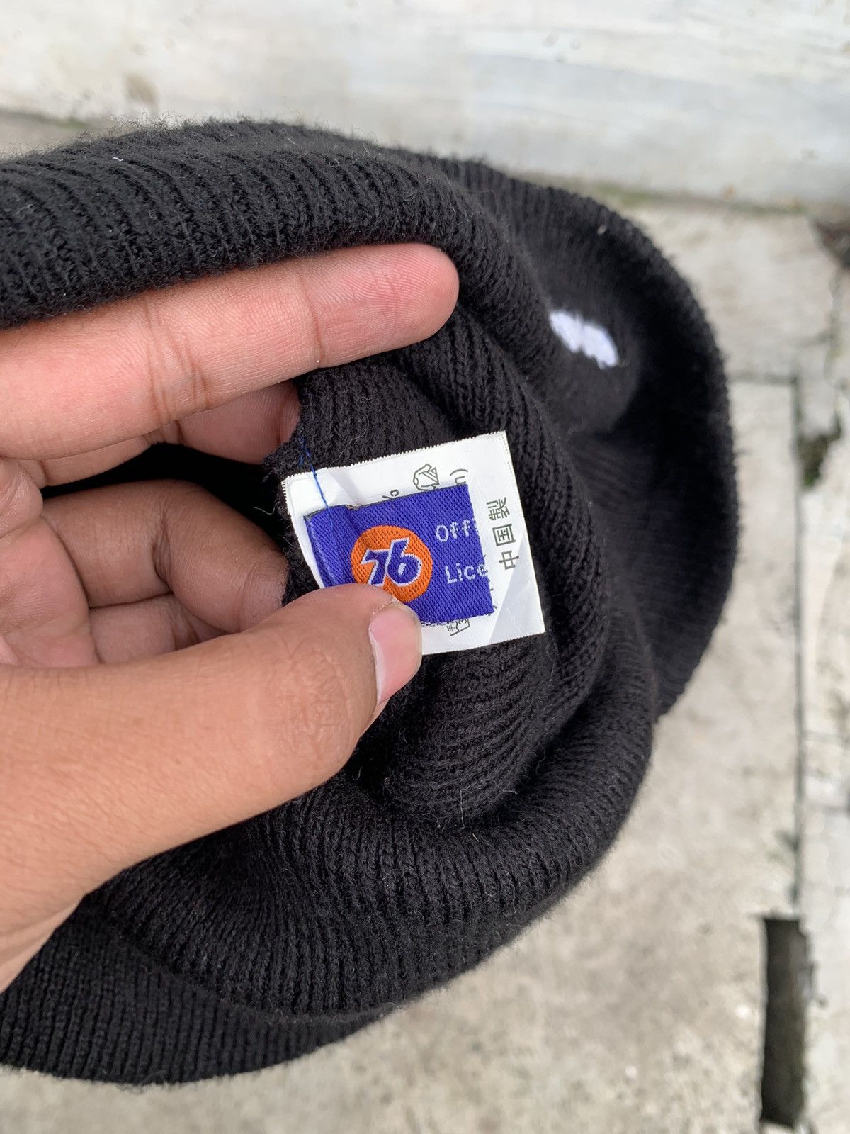 Japanese Brand Vintage 76 Lubricants Beanie Size ONE SIZE - 4 Thumbnail