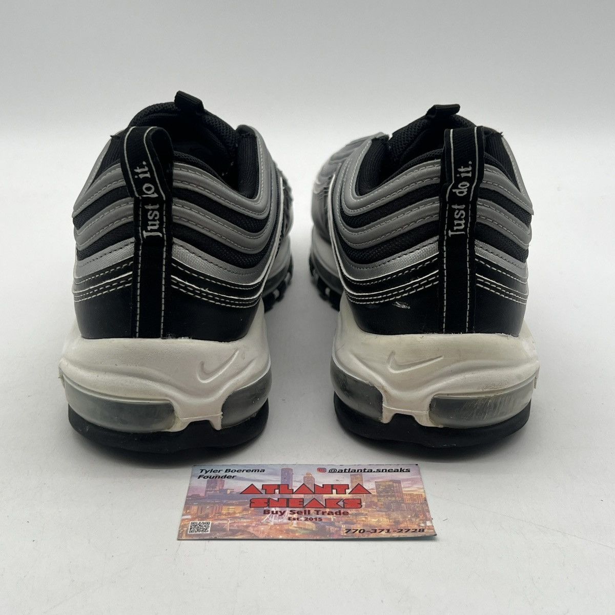Nike Air max 97 reflective silver Size US 12 / EU 45 - 3 Thumbnail