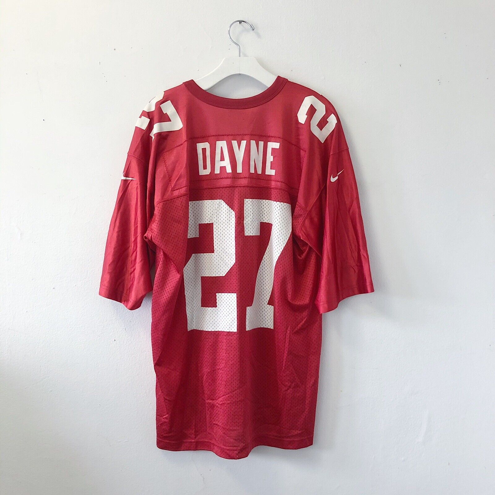Nike 2000s Nike New York Giants Ron Dayne #27 Alternate Jersey Size US L / EU 52-54 / 3 - 1 Thumbnail