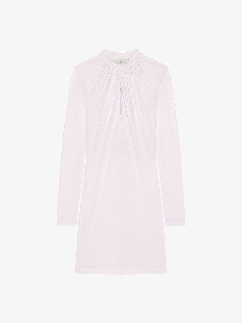Givenchy o1n1vont0326 Draped Dress in White Size XS / US 0-2 / IT 36-38 - 1 Thumbnail