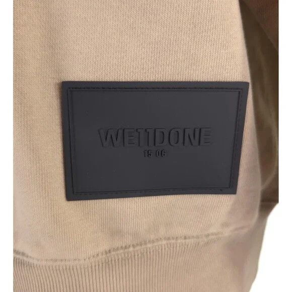 WE11DONE We11done Basic Sweatshirt Size XS Womens Beige Welldone $420 Size XS / US 0-2 / IT 36-38 - 9 Thumbnail