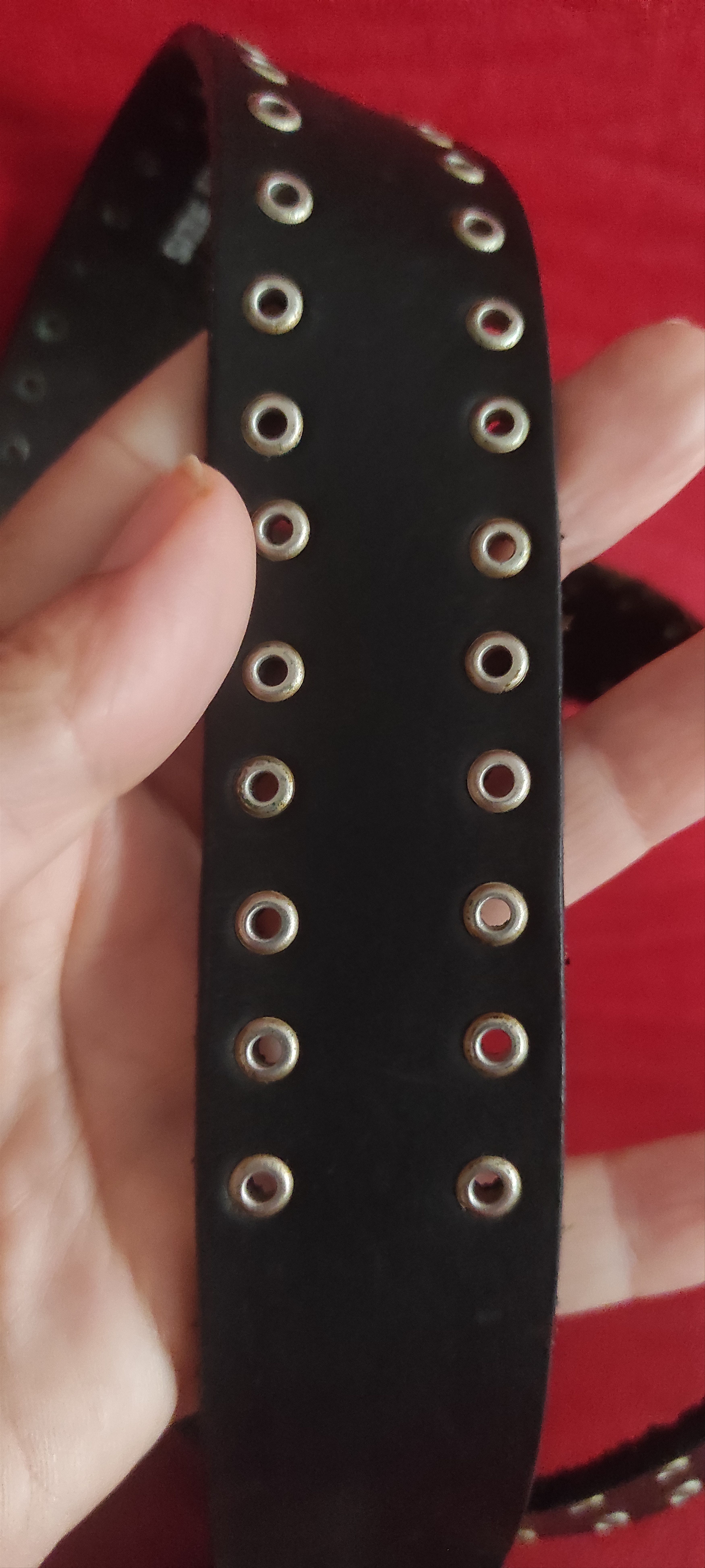 Diesel Diesel Y2K Leather Belt Simon Style Studded Made Mexico Sz M Size ONE SIZE - 6 Thumbnail