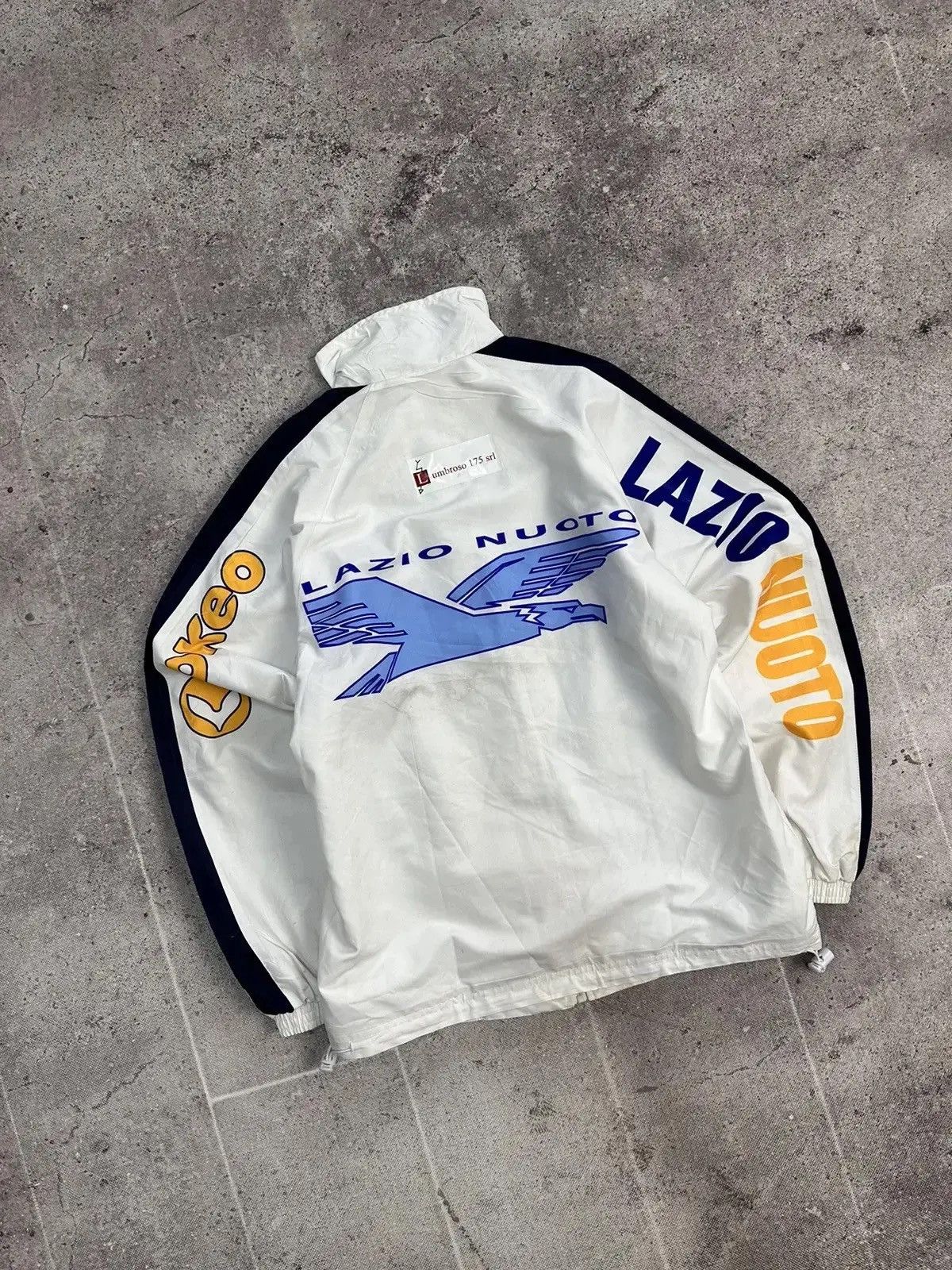 Japanese Brand × Vintage SALE💣💣Nike Lazio vintage zip hoodie football Soccer Jersey Size US S / EU 44-46 / 1 - 13 Thumbnail