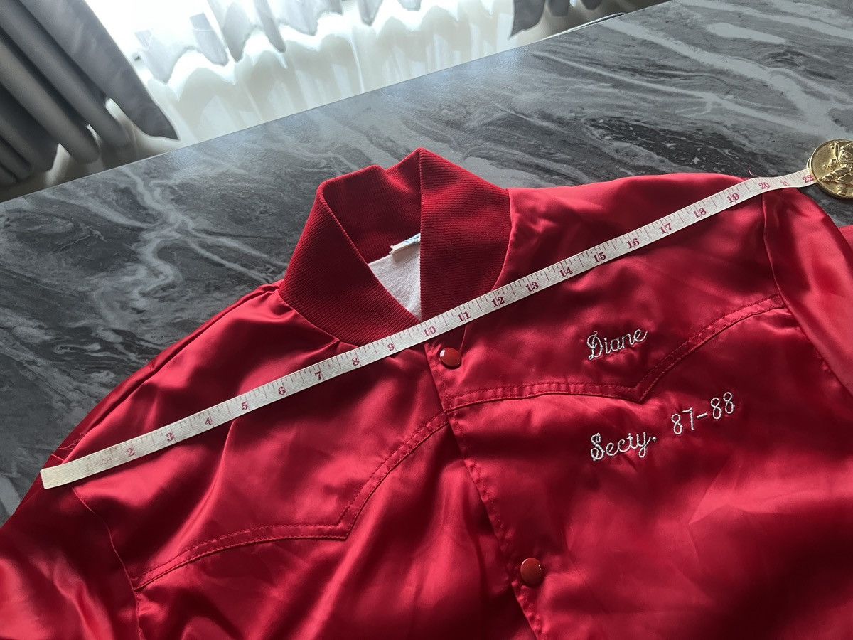 Vintage Vintage Western : Varsity Jacket Country PJS Crystal Bowl Size US L / EU 52-54 / 3 - 11 Thumbnail