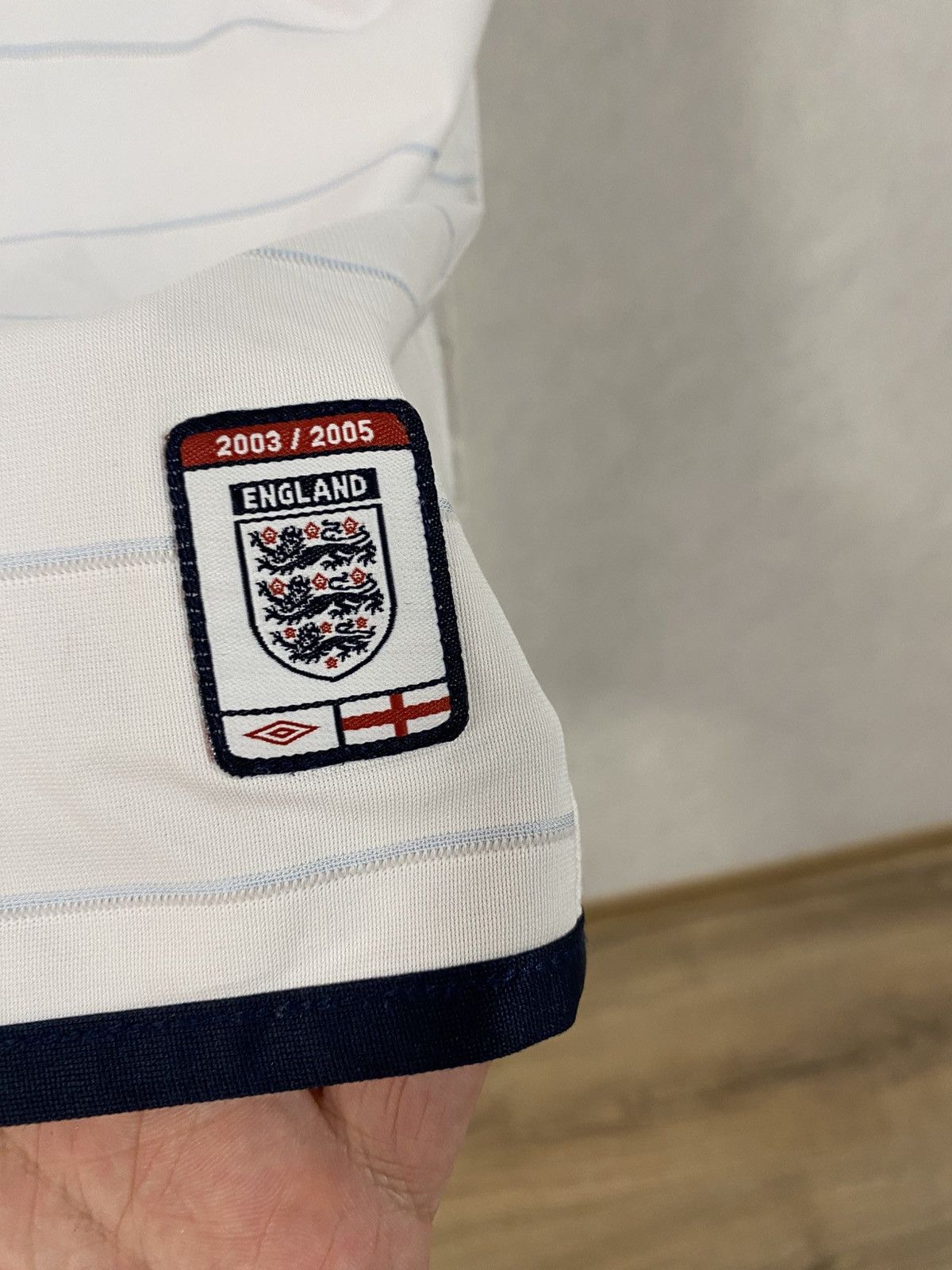 Umbro Umbro England 2003 Double Side Soccer Jersey Beckham Style L Size US L / EU 52-54 / 3 - 16 Thumbnail