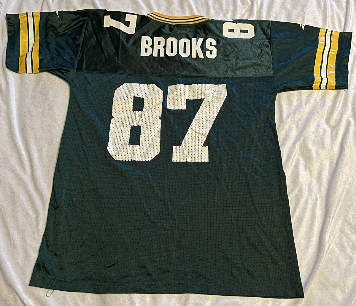 Reebok × Vintage Roberts Brooks Green Bay Packers #87 NFL Reebok Jersey-Large Size US L / EU 52-54 / 3 - 1 Thumbnail