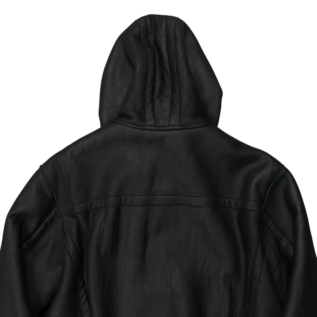 Dirk Bikkembergs Dirk Bikkembergs Hooded Faux Fur Lined Leather Jacket - AW10 Size US L / EU 52-54 / 3 - 6 Thumbnail