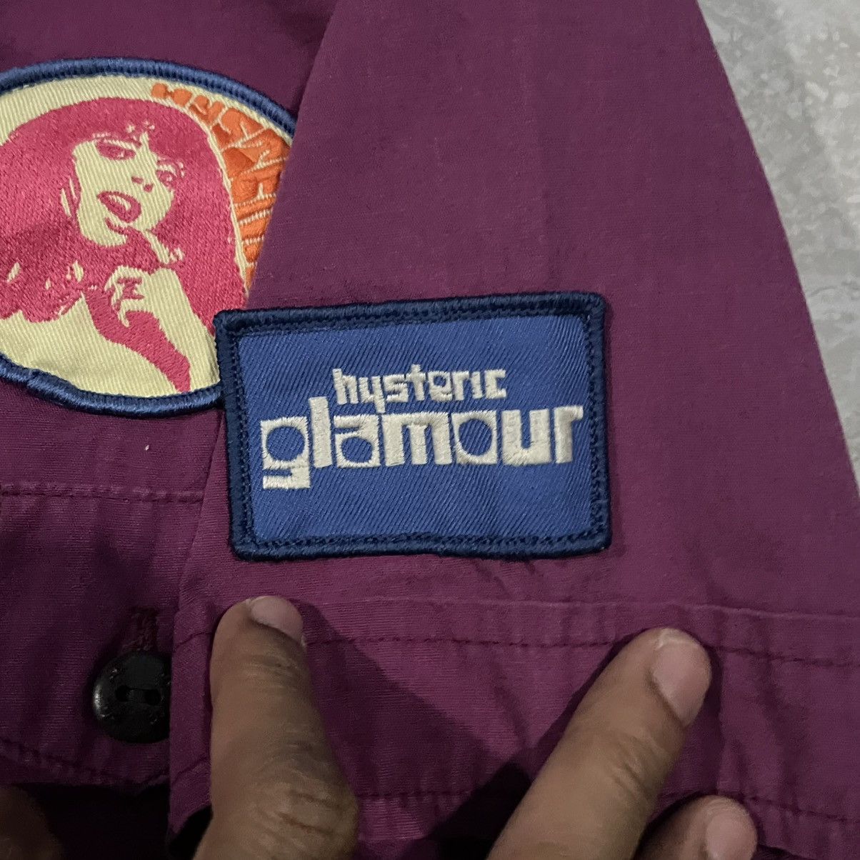 Hysteric Glamour (LAST DROP) Vintage 90 Hysteric Glamour Patches Workwear Size US S / EU 44-46 / 1 - 5 Thumbnail
