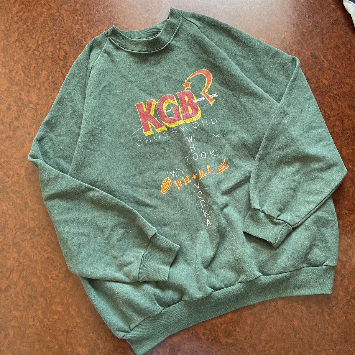 Japanese Brand × Vintage 💥RARE💥Vintage KGB Still Wacthing You sweatshirt tshirt Size US XL / EU 56 / 4 - 1 Thumbnail