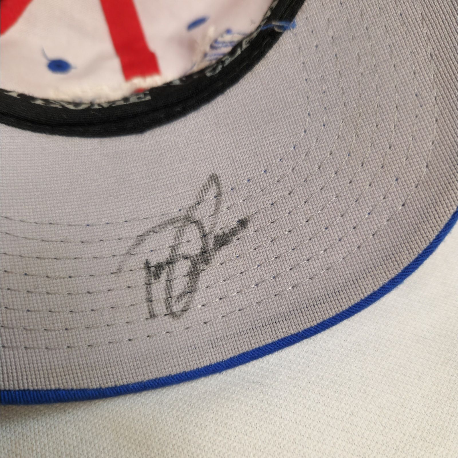 Vintage Phillies Baseball Hat Signed Terry Francona Snapback Vintage Size ONE SIZE - 7 Thumbnail
