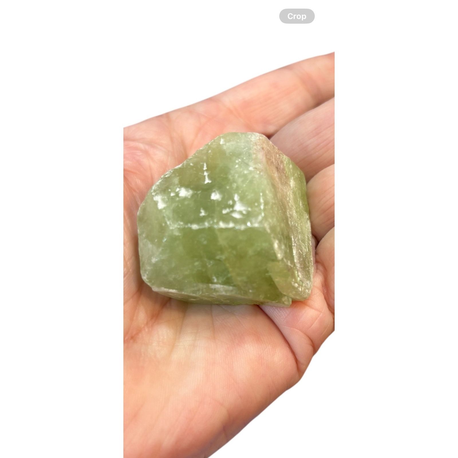 Other Raw Green Calcite Crystal 54g Natural Healing Stone Chunk Size ONE SIZE - 2 Thumbnail