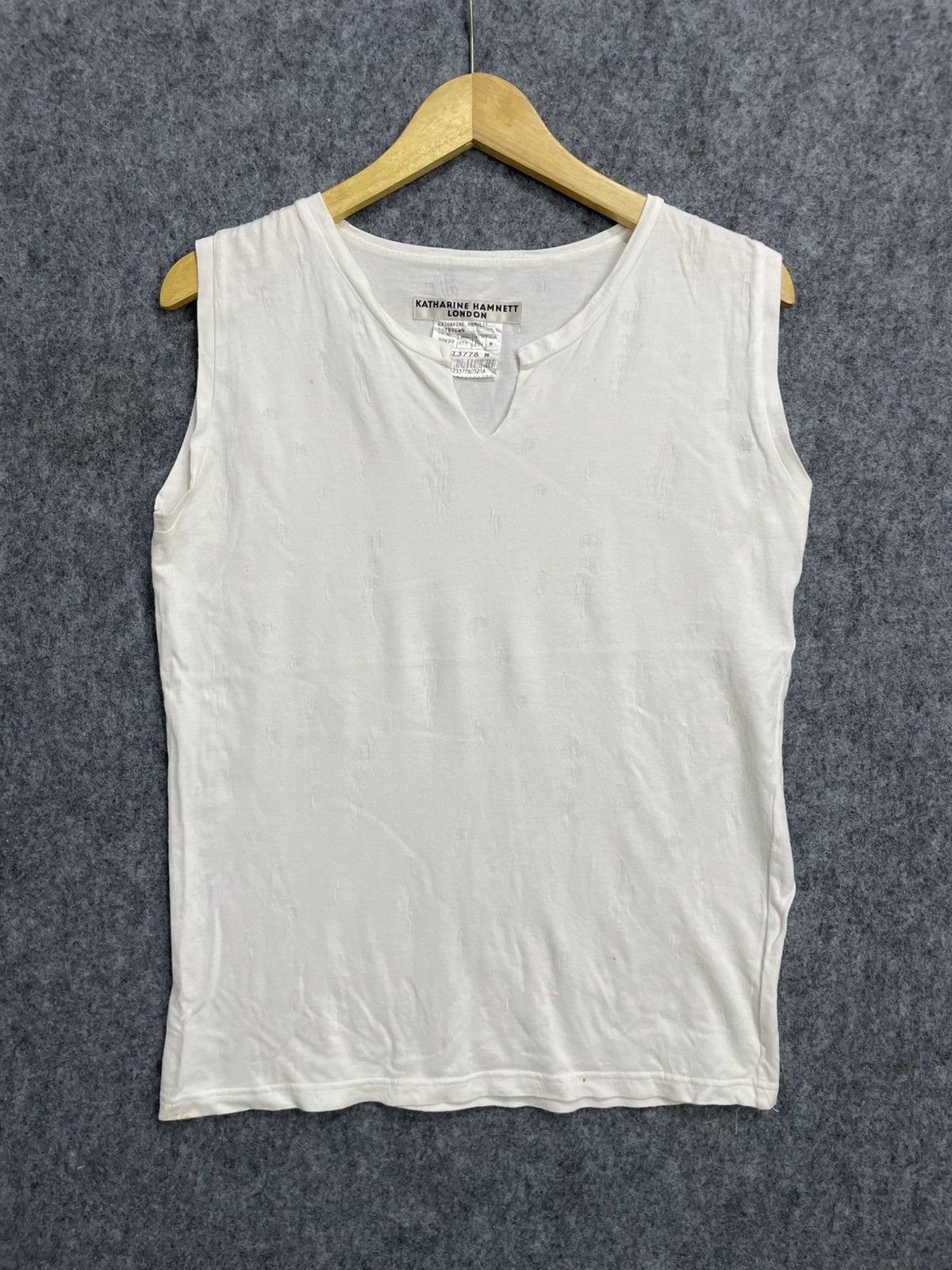 Katharine Hamnett London Kathatine Hamnett London Tank Top Size US M / EU 48-50 / 2 - 1 Thumbnail