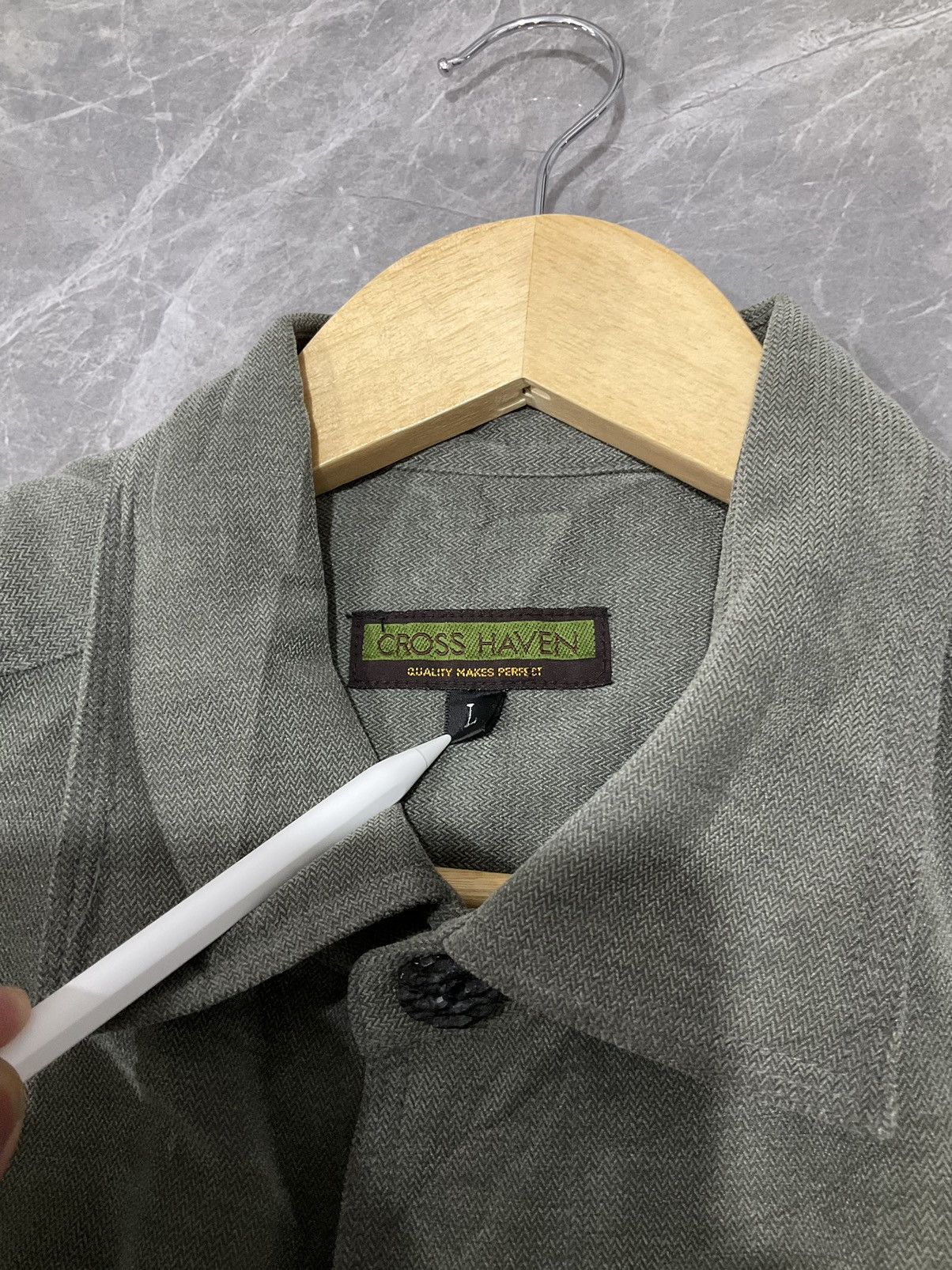 Other Big Pocket Detail Button Closure Chore Jacket Size US L / EU 52-54 / 3 - 3 Thumbnail