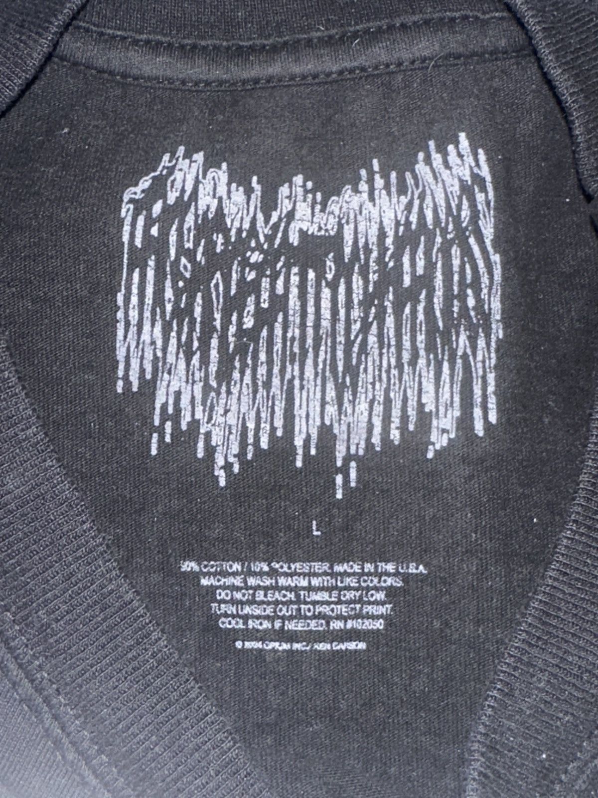 Ken Carson Ken Carson Gore A Great Chaos Tour Merch Size US L / EU 52-54 / 3 - 3 Thumbnail