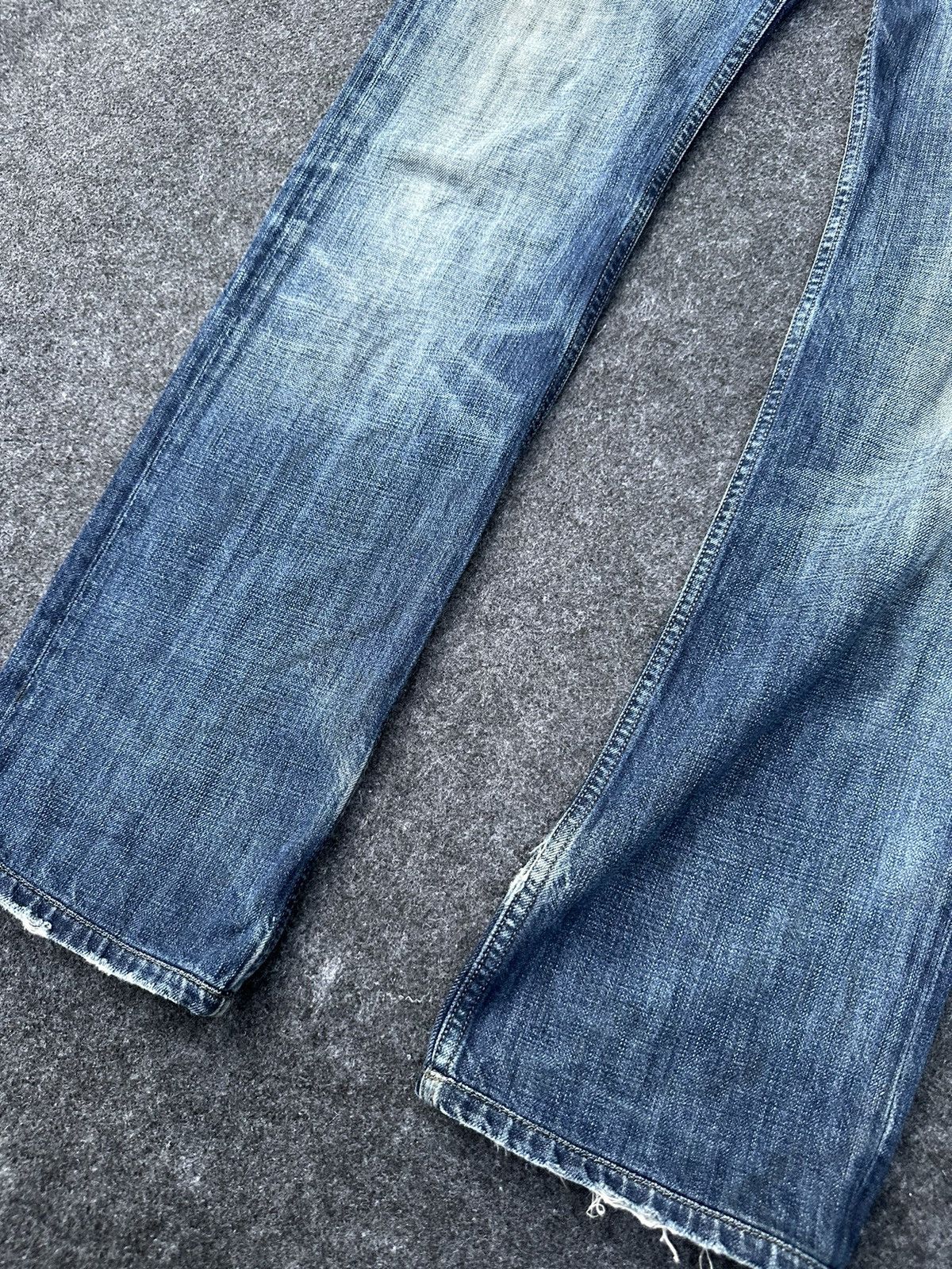 Diesel Vintage Diesel Italy Safado Distressed Denim 29x30 D6 Size US 29 - 7 Thumbnail