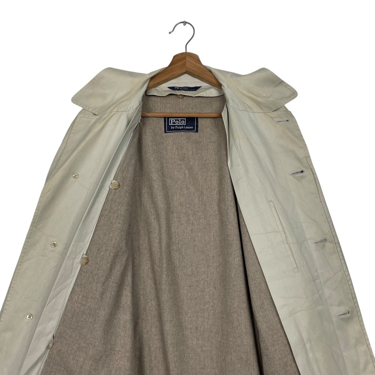 Polo Ralph Lauren Vintage Polo Ralph Lauren Trenchcoat Size US L / EU 52-54 / 3 - 13 Thumbnail
